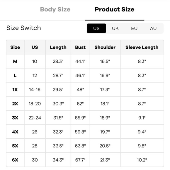 BloomChic Plus Size XL Colorblock Contrast Ruffle Tiered T-shirt us14-16 - Picture 5 of 5